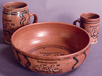 bowl and mugs